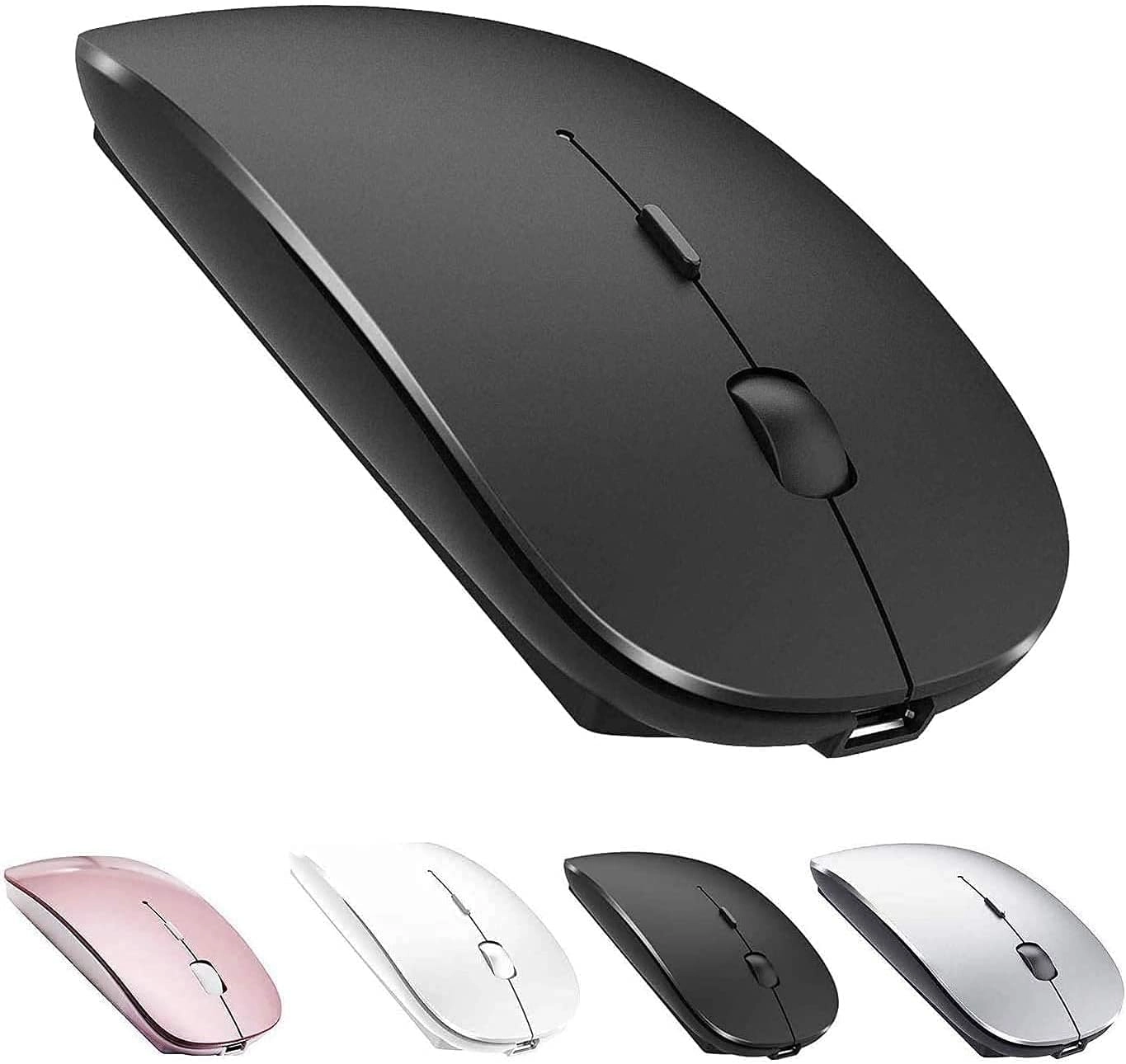 Dual Mode Wireless Mouse - Bluetooth 5.1 + 2.4GHz Wireless