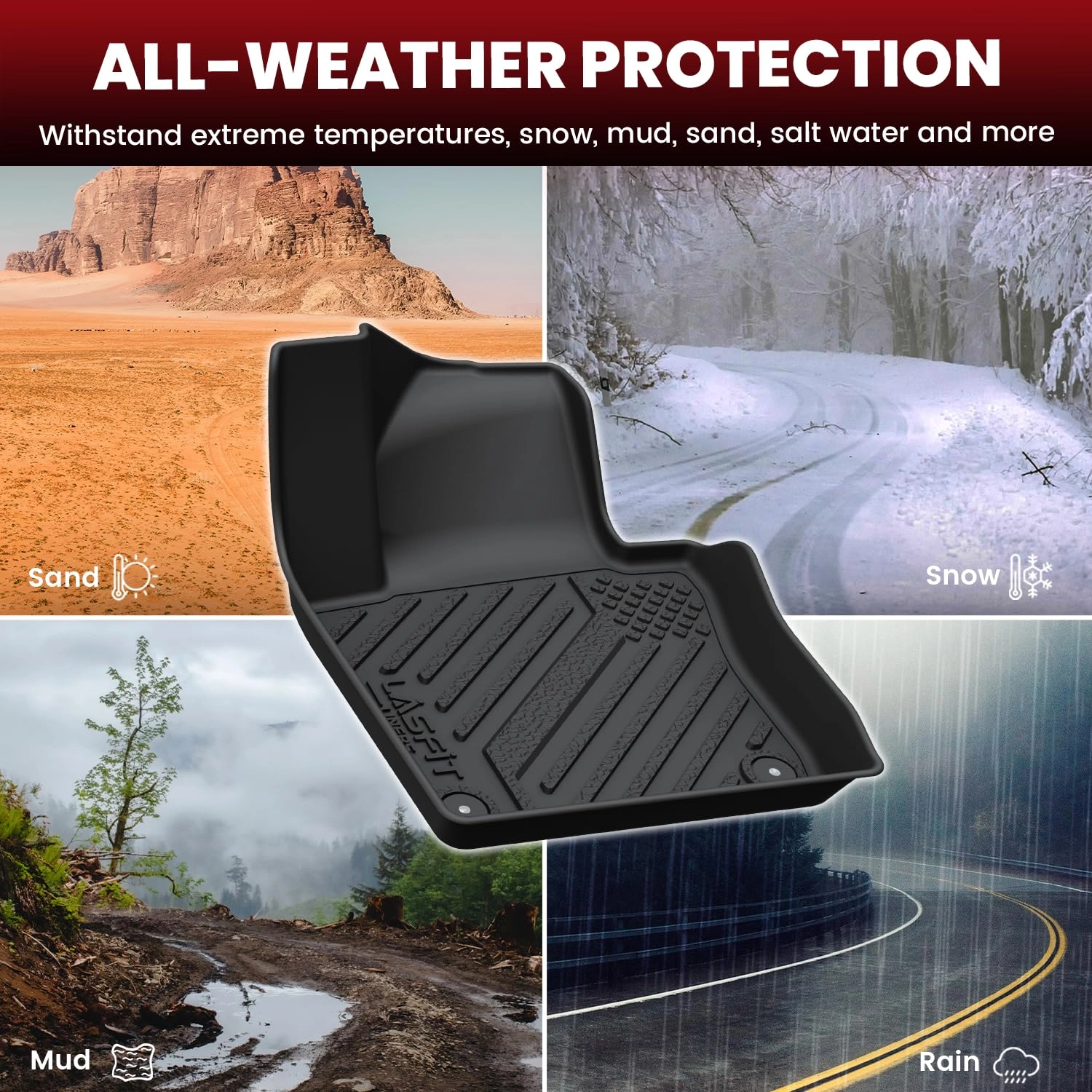 Floor Mats for Volkswagen Jetta - 2011-2018 1st & 2nd Row