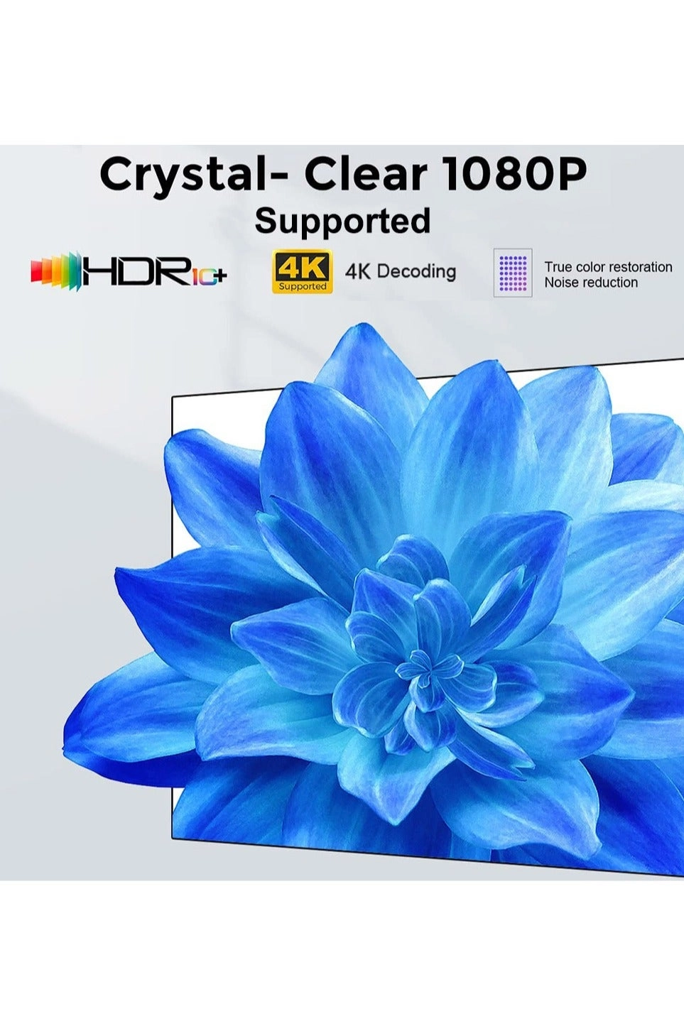 Upgrade Portable Projector 400ANSI 1080P