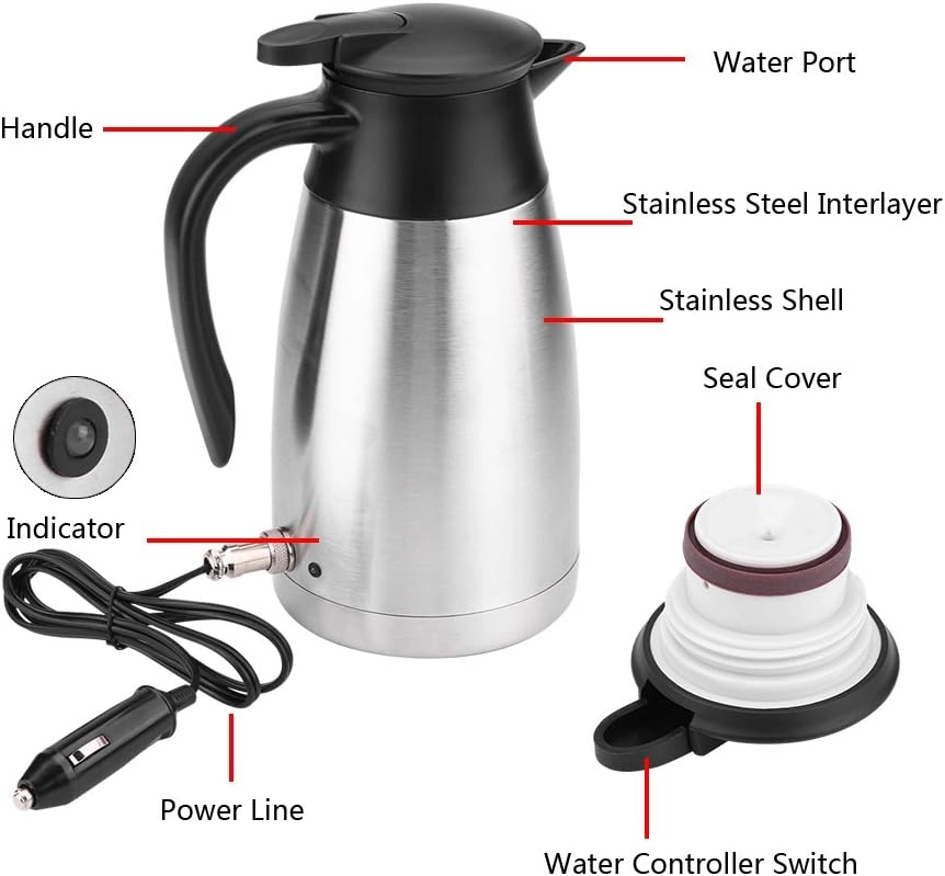 Car Portable Electric Kettle