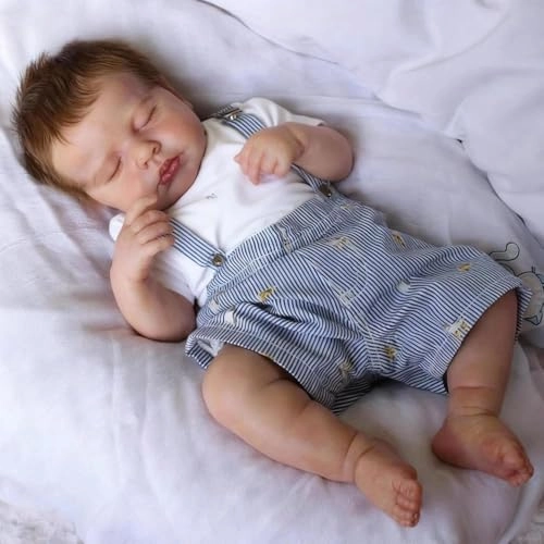 Loulou Reborn Baby Doll - 20 inch Full Body Vinyl Girl Ages 3+