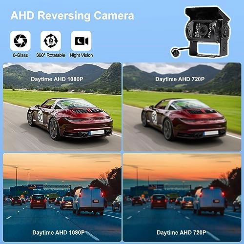 Reversing Camera Set with DVR - Night Vision Wired 1080P