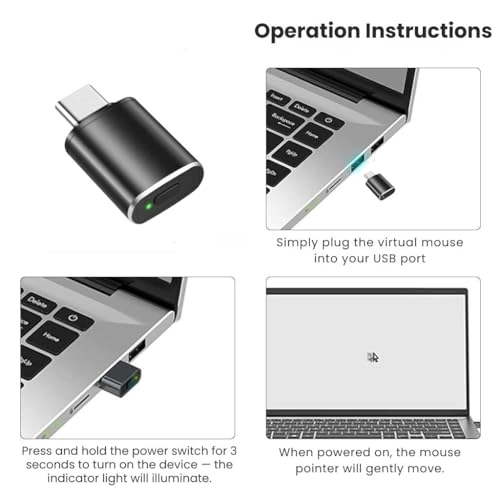 USB C Computer Mouse Jiggler