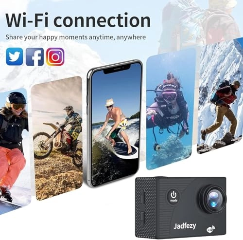 WiFi Action Cam - 32GB 1080P 30FPS