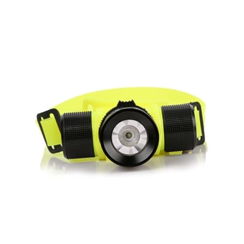 Waterproof Led Headlamp - Diving Aluminum Alloy Digital Regulated