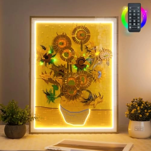 Remote Control Light Kit - 31215 Vincent Van Gogh Sunflowers
