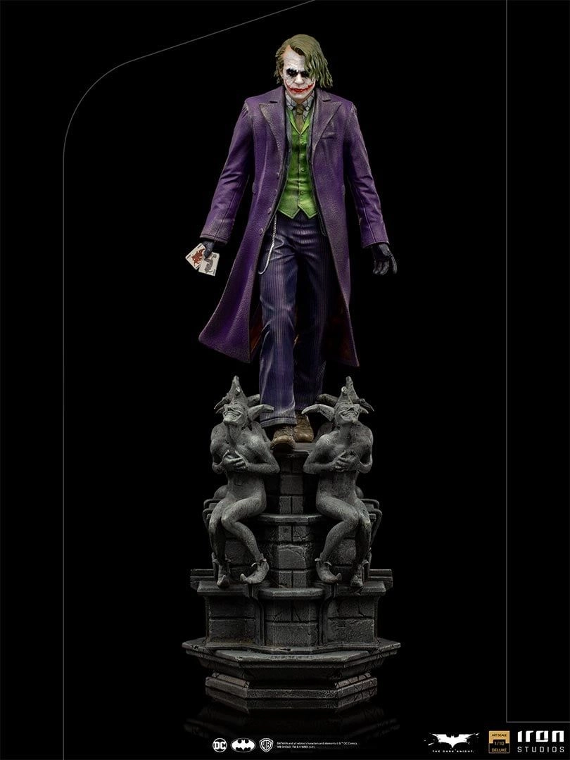 The Joker - The Dark Knight - Deluxe Art Scale 1:10 Hand Painted