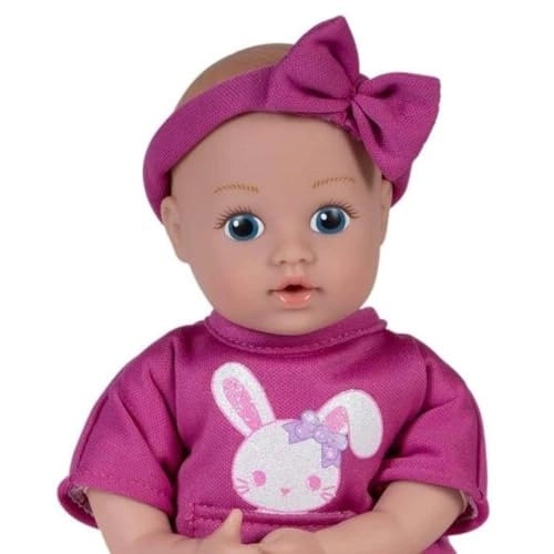 Be Bright Tots & Friends - Baby Bunny - 8.5 inches medium skintone blue eyes Ages 1+