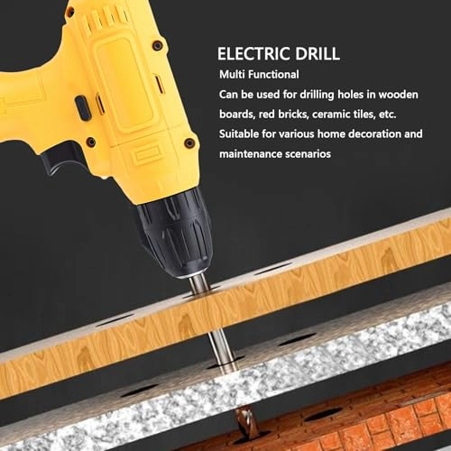 Cordless Drill Driver - 15N.M 0-600RPM 3/8in Chuck