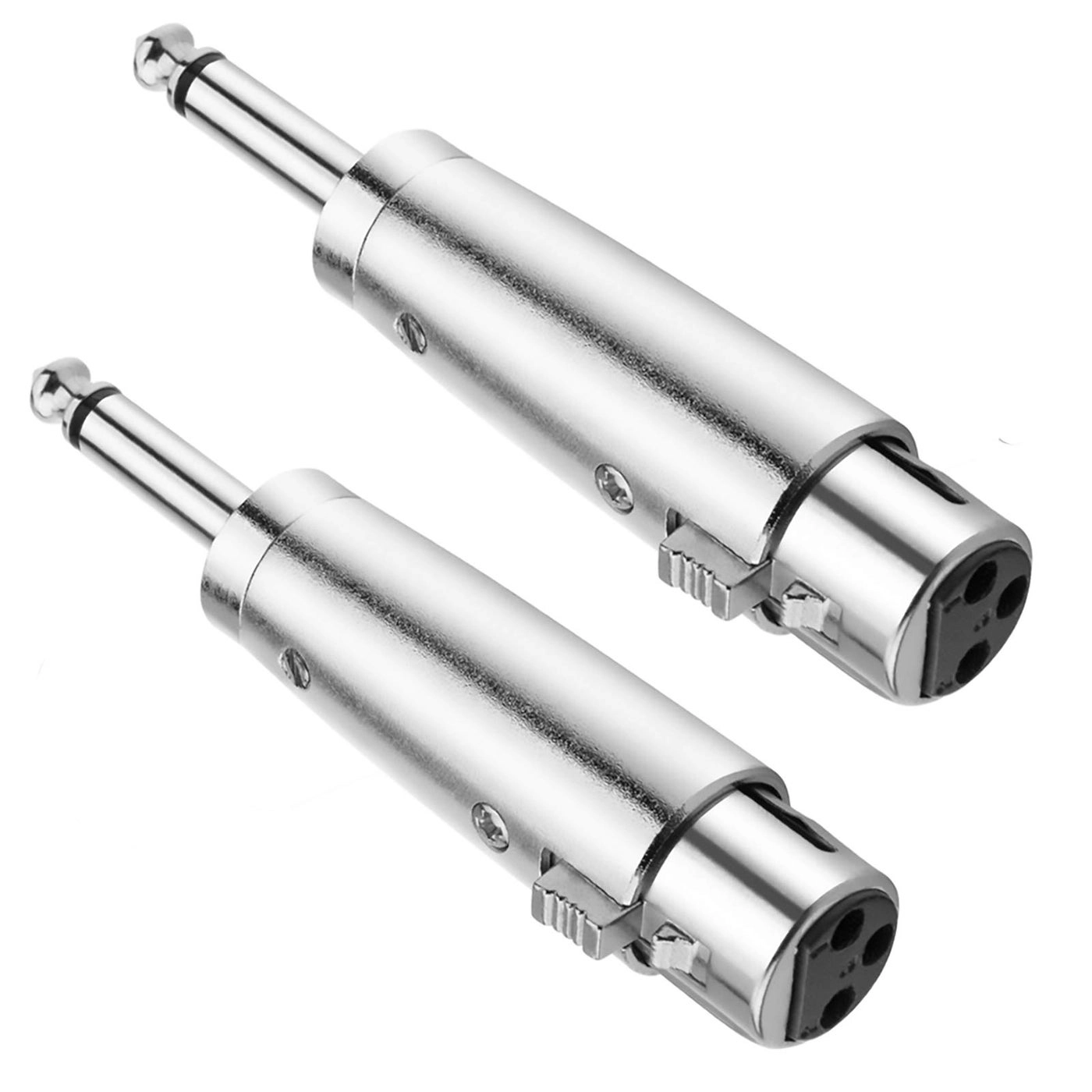 JOMLEY XLR Female to 1/4" TS Mono Adapter Pack