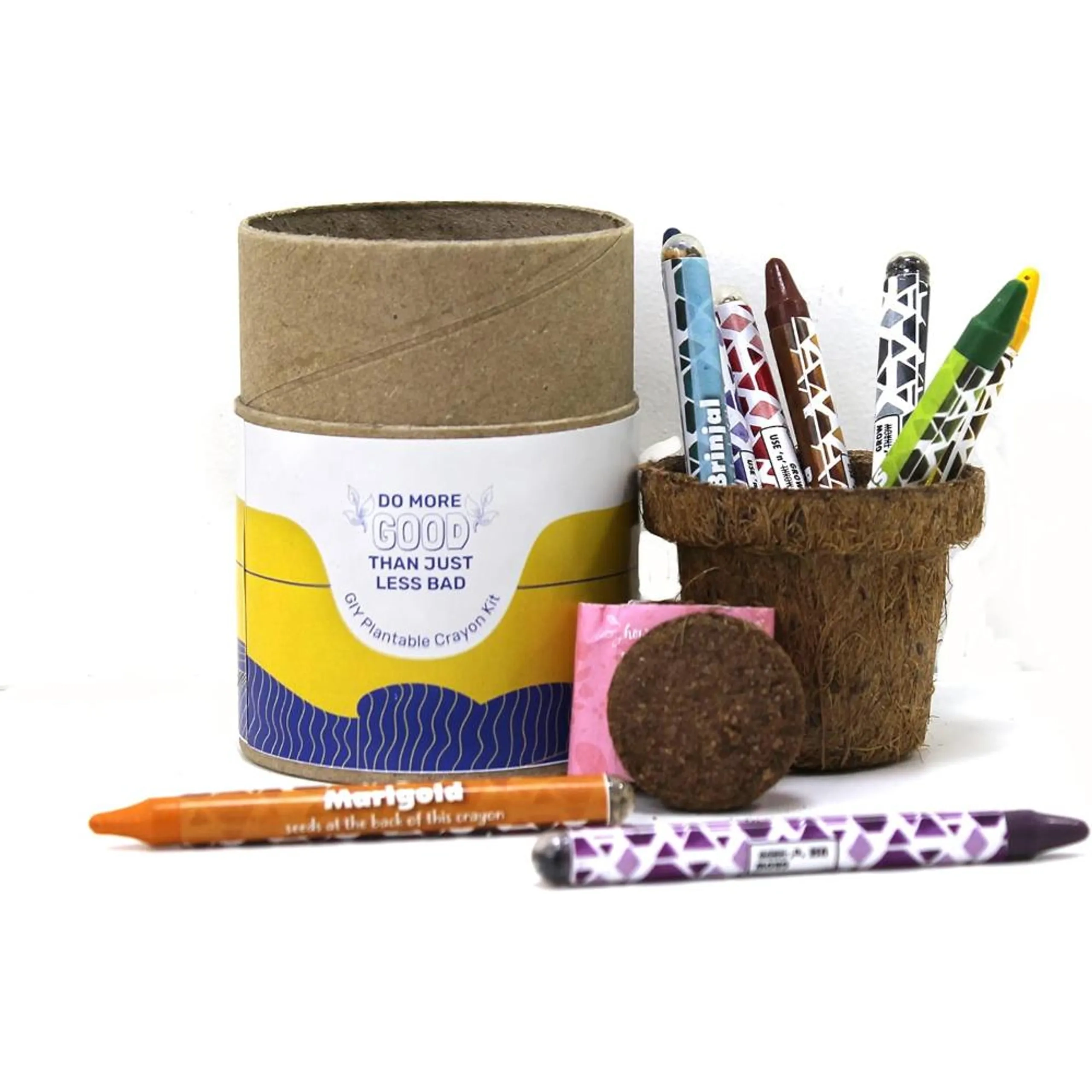 Buy Responsibly Earthling GIY Kit - Plantable Crayons Suitable for 3 years & above