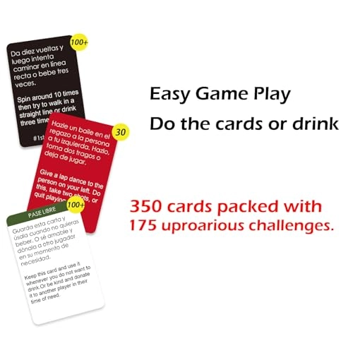 Juegos de Cartas Bilingües (inglés y español)