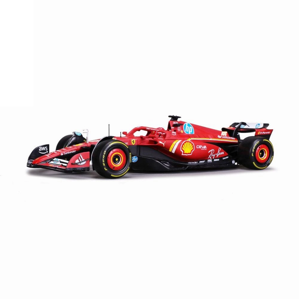 BBURAGO Formula 1 Ferrari SF24 with Figure - 1:18