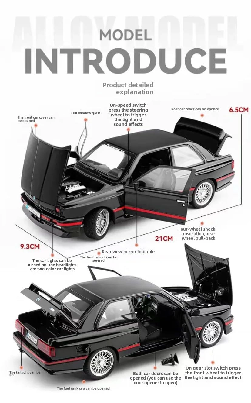 Metal Pullback Car - 1:24 1 pcs