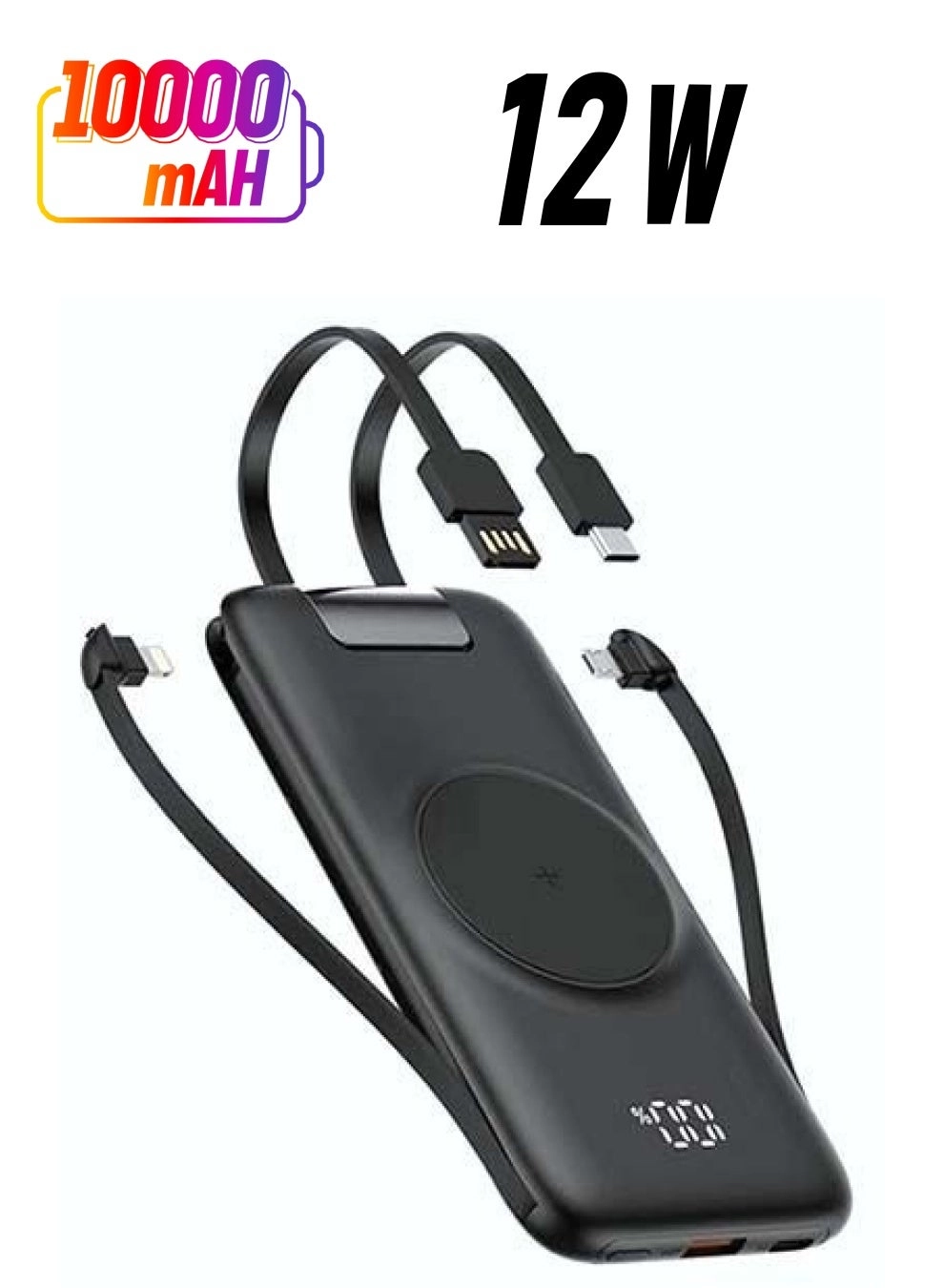 Fast Charger Power Bank - 10000 milliamp-hour