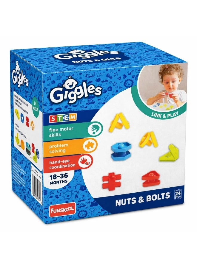 Nuts & Bolts - 18 Months 24 pieces