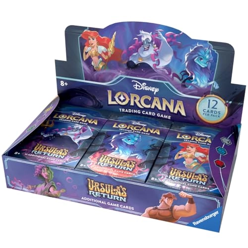 Disney Lorcana TCG: Ursula's Return Booster Pack Display - English 288 pcs
