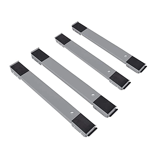 Washing Machine Base - Silver Adjustable 45-70cm