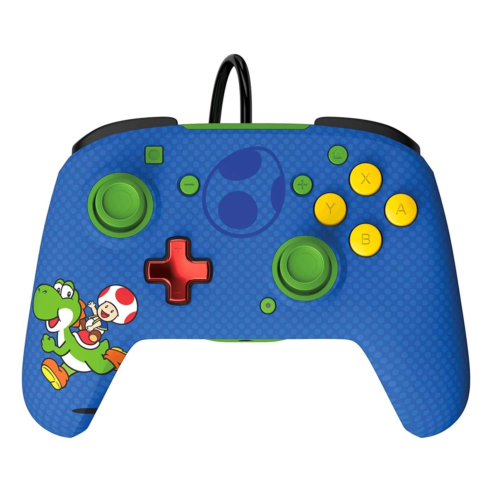 Faceoff Deluxe Audio Wired Controller - Mario
