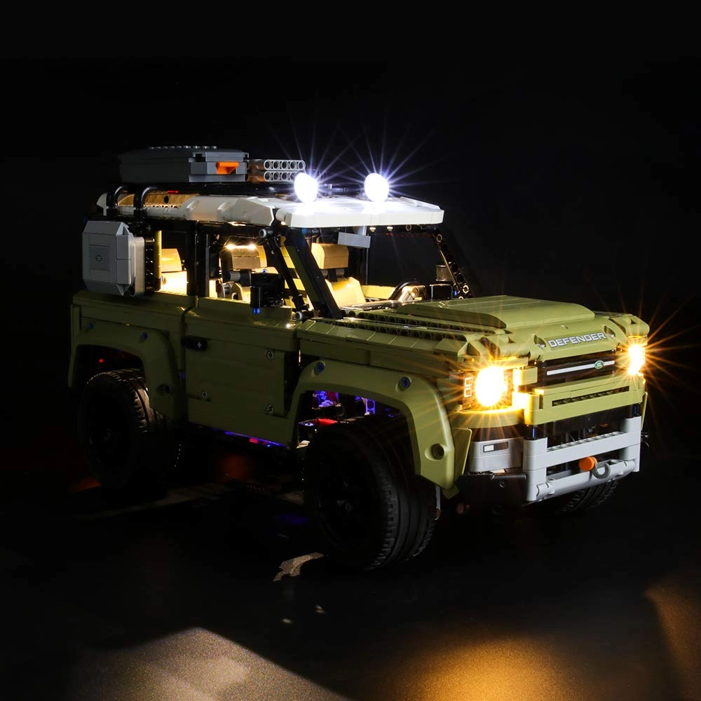 Led Lighting Kit For Land Rover Defender - for LEGO Land Rover Defender 42110