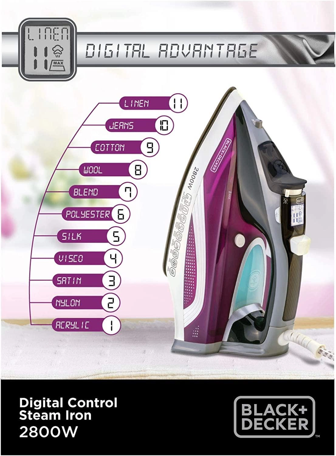 X2250-B5 - Steam Iron 2800 Watt