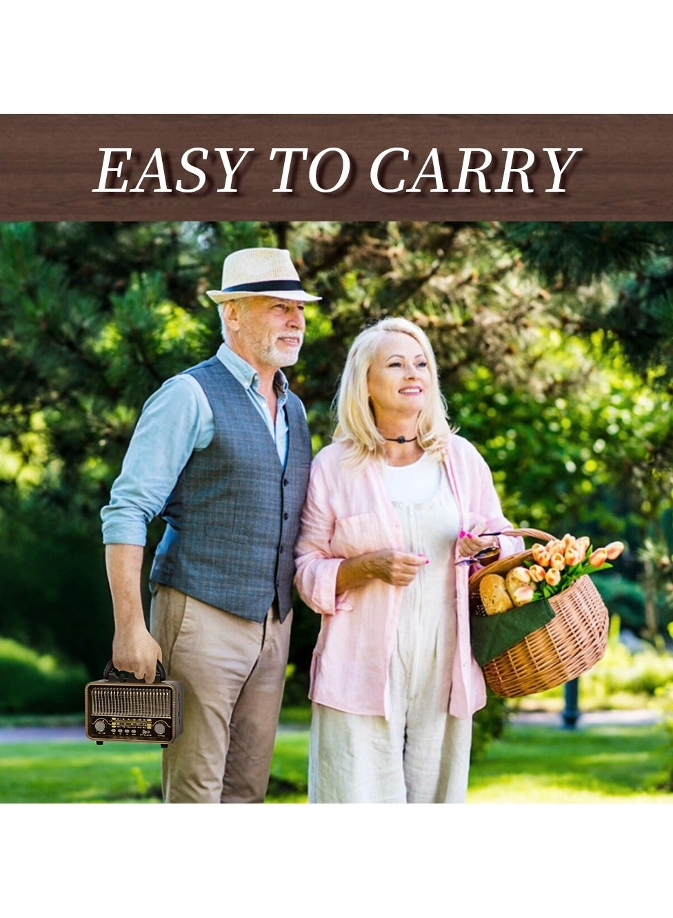 Retro Vintage Radio - Portable Transistor Radio