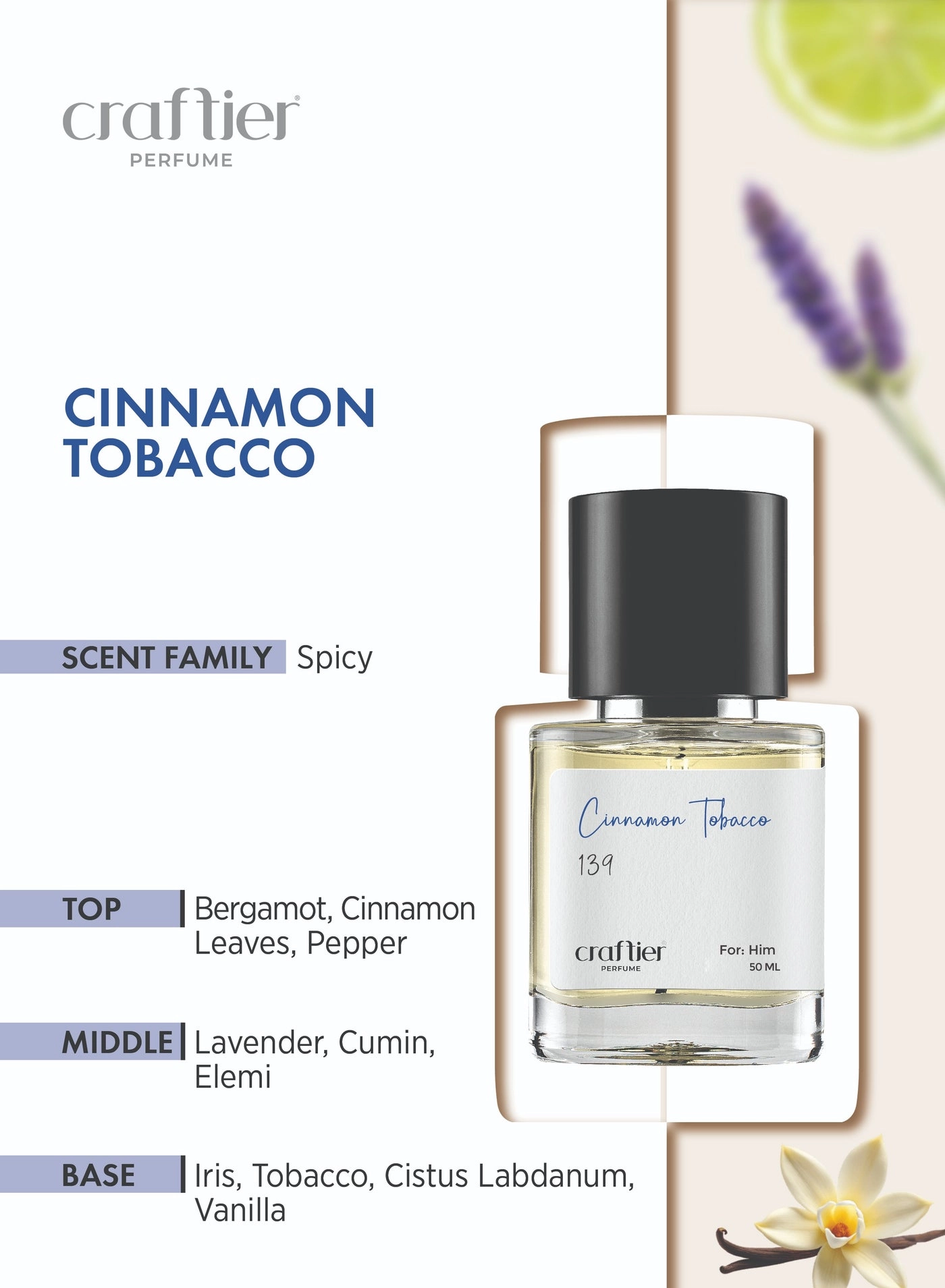 CARDAMOM TOBACCO Eau de Parfum 50ml