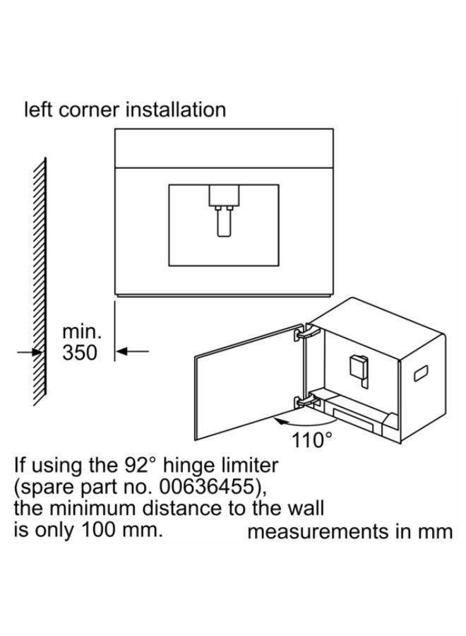 Built-In Fully-Automatic Coffee Machine CTL636ES1