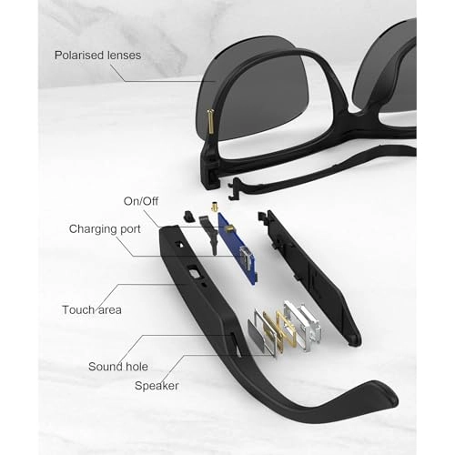 ivzs8607q2 - Smart Audio Glasses IPX4 HiFi Stereo