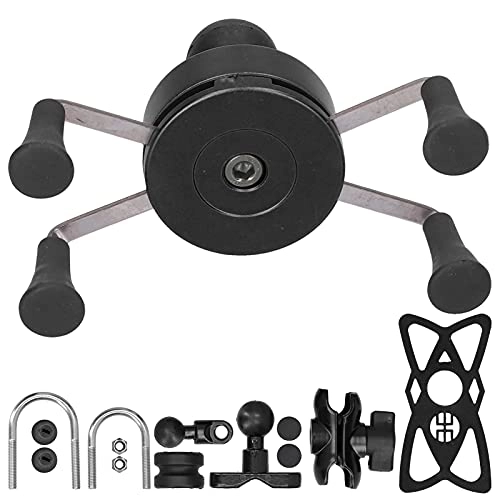 Mobile Phone Holder - X-shaped handlebar bracket Ball and socket technology