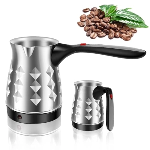 Electric Turkish Coffee Maker - 500ml Portable Even Heating