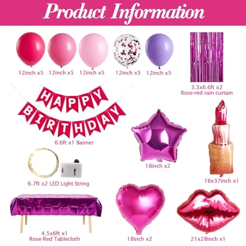 Barbie Pink Birthday Set - birthday