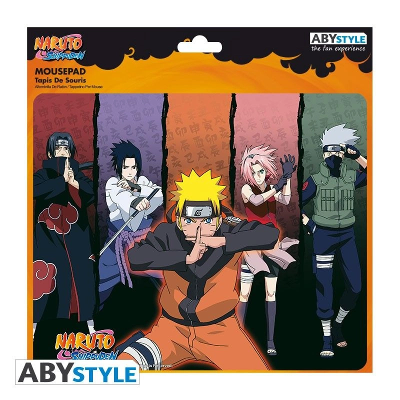 NARUTO SHIPPUDEN Woven fabric Mouse Pad - 23.5x19.5 cm