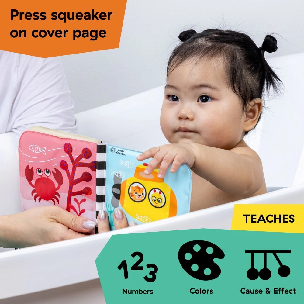 Opus Bath Pals - 11-Piece Bath Gift Set with Book & Toys