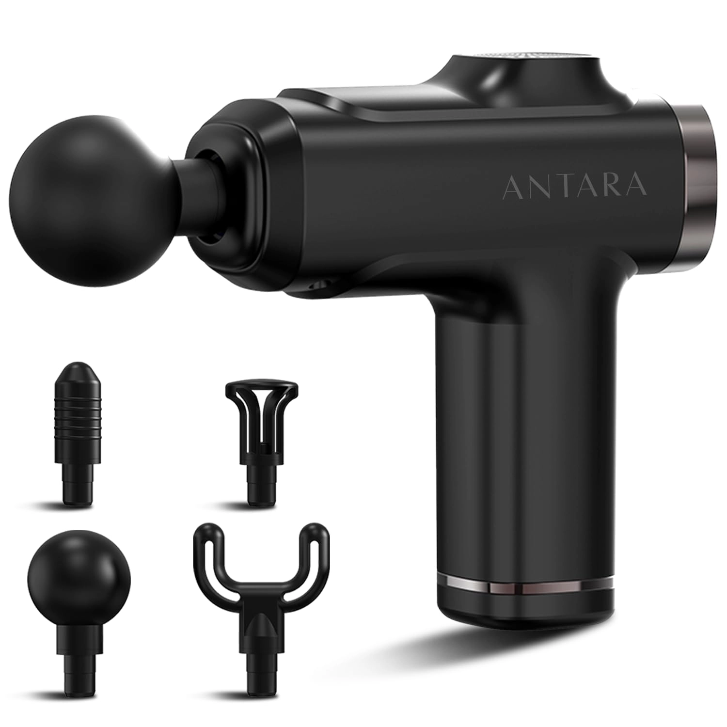 ZHEJIANG LUYAO ELECTRONICS TECHNOLOGY CO., LTD. Antara - 8 Speed 4 Massage Heads Massage Gun