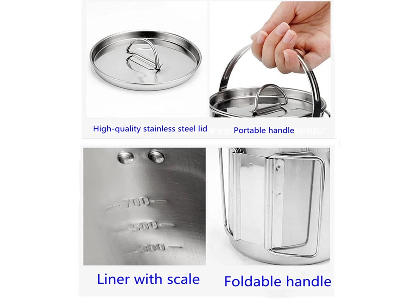 Stainless Steel Kettle - 1.2L