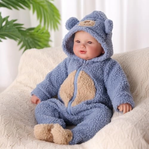 Benson Reborn Baby Doll - 20-Inch Vinyl Cotton Ages 3+