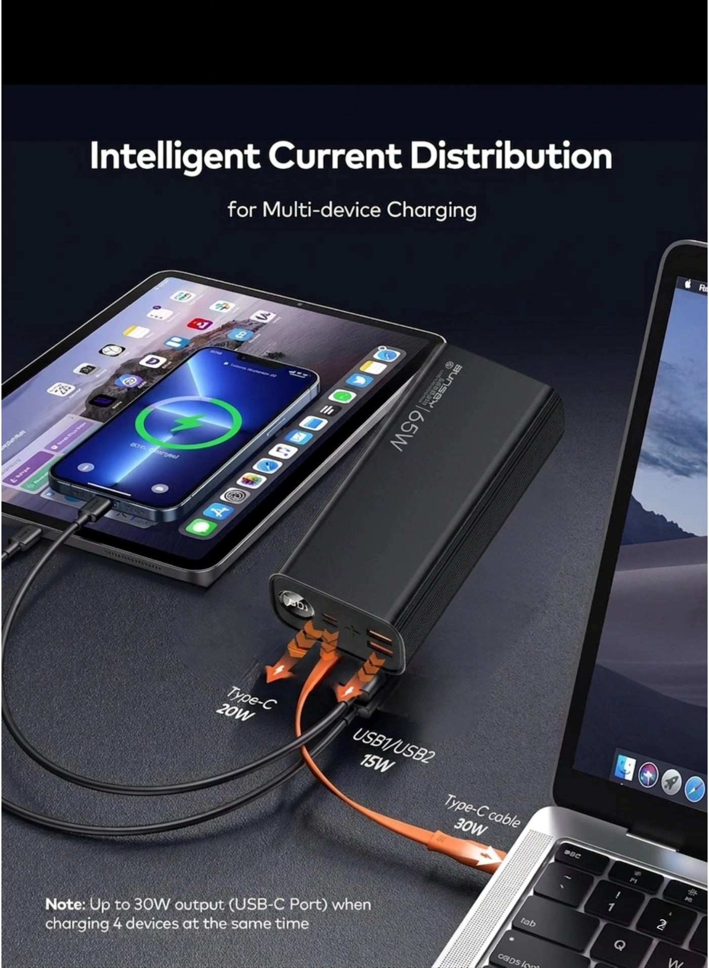PB09 - 30000mAh 65W Fast Charging