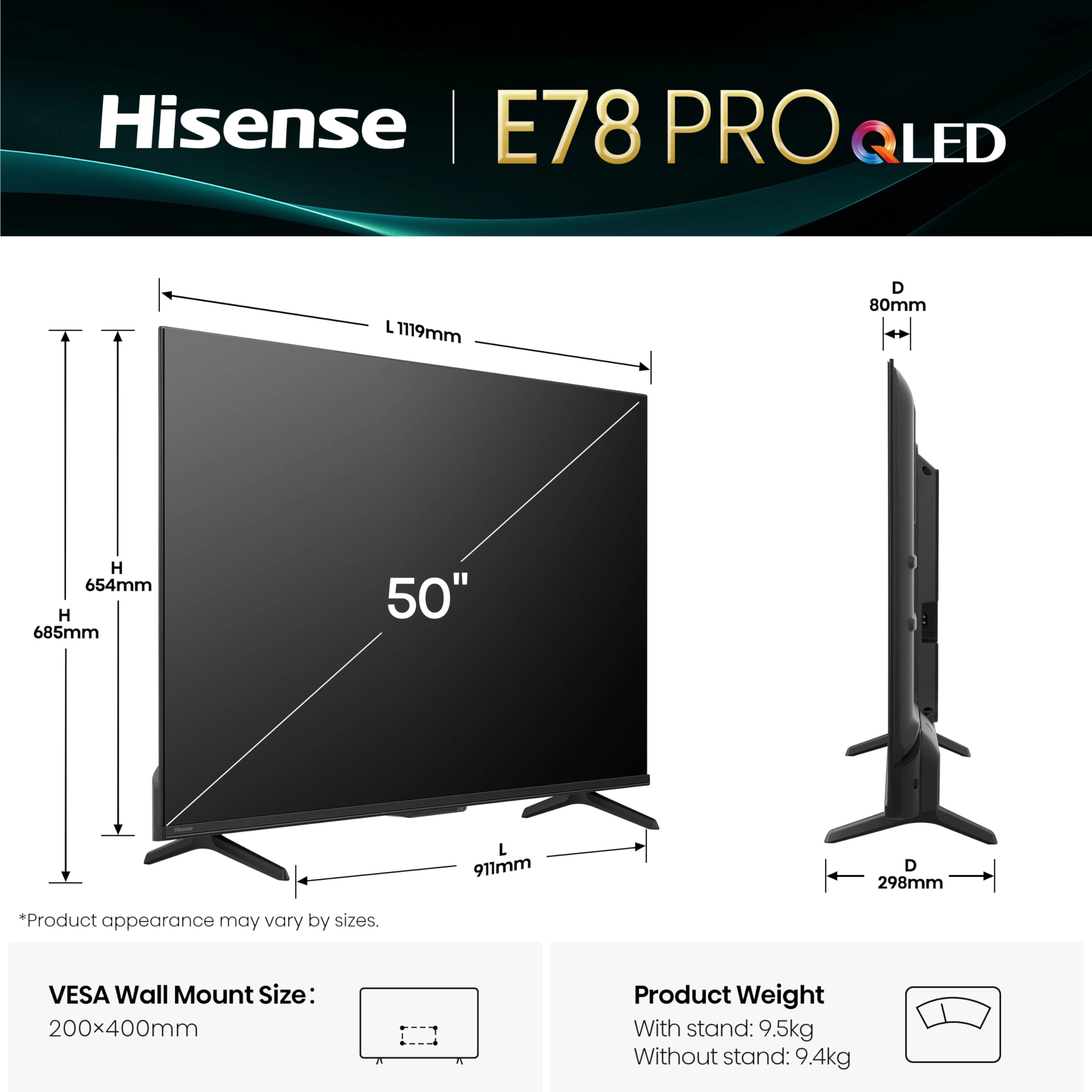 50E78QTUK PRO