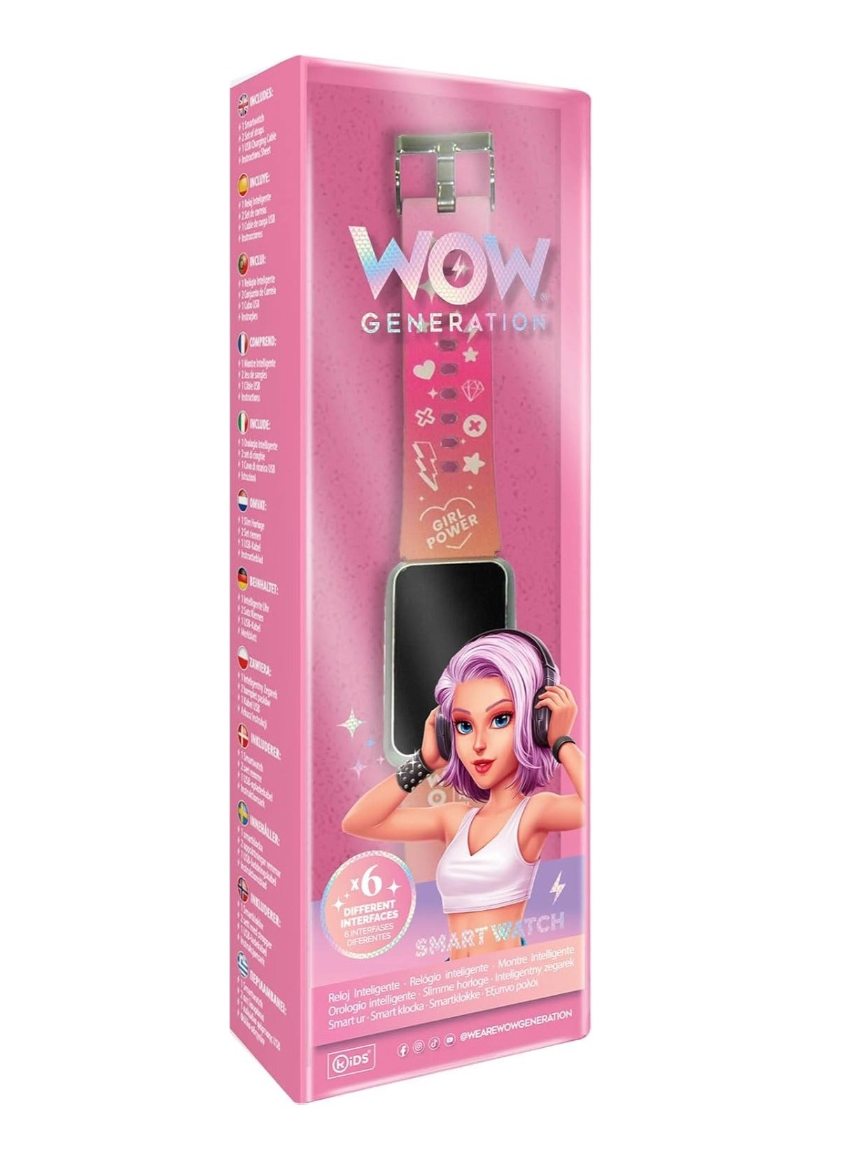 WOW Generation Double Strap Smart Watch