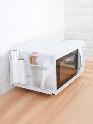 Microwave Oven Cover - 2 Pouch Assorted Colour