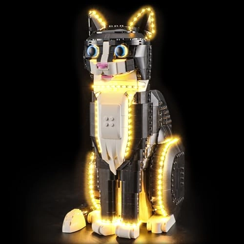 LED Light Kit for LEGO Cat Bicolor 21349 - Plastic 1