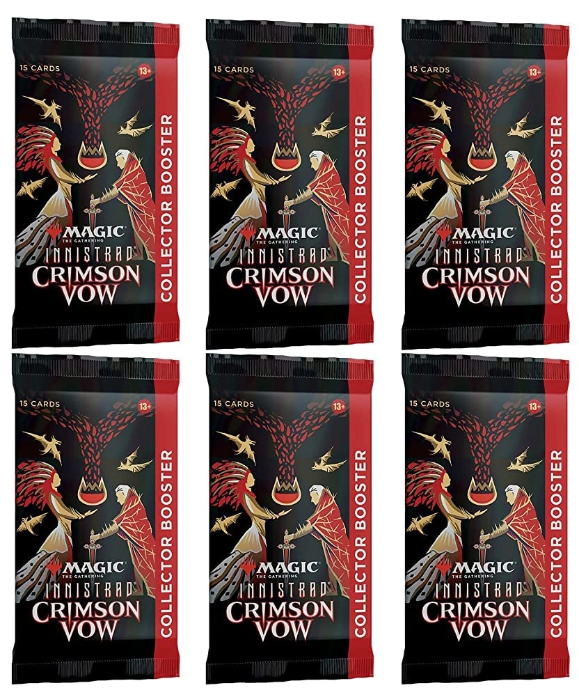 Card Game Crimson Vow Collector Booster Pack - 15 cards