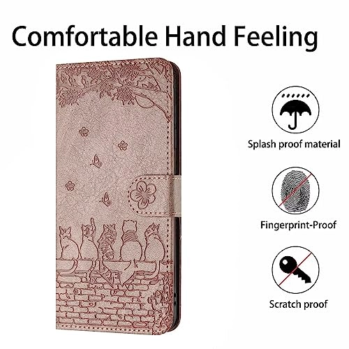 Cat Wallet Case Flip Cover for Xiaomi POCO X4 Pro 5G