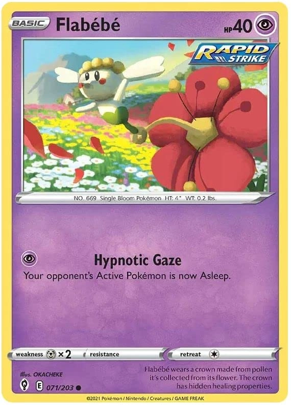 Pokémon Pokemon Flabébé 071/203