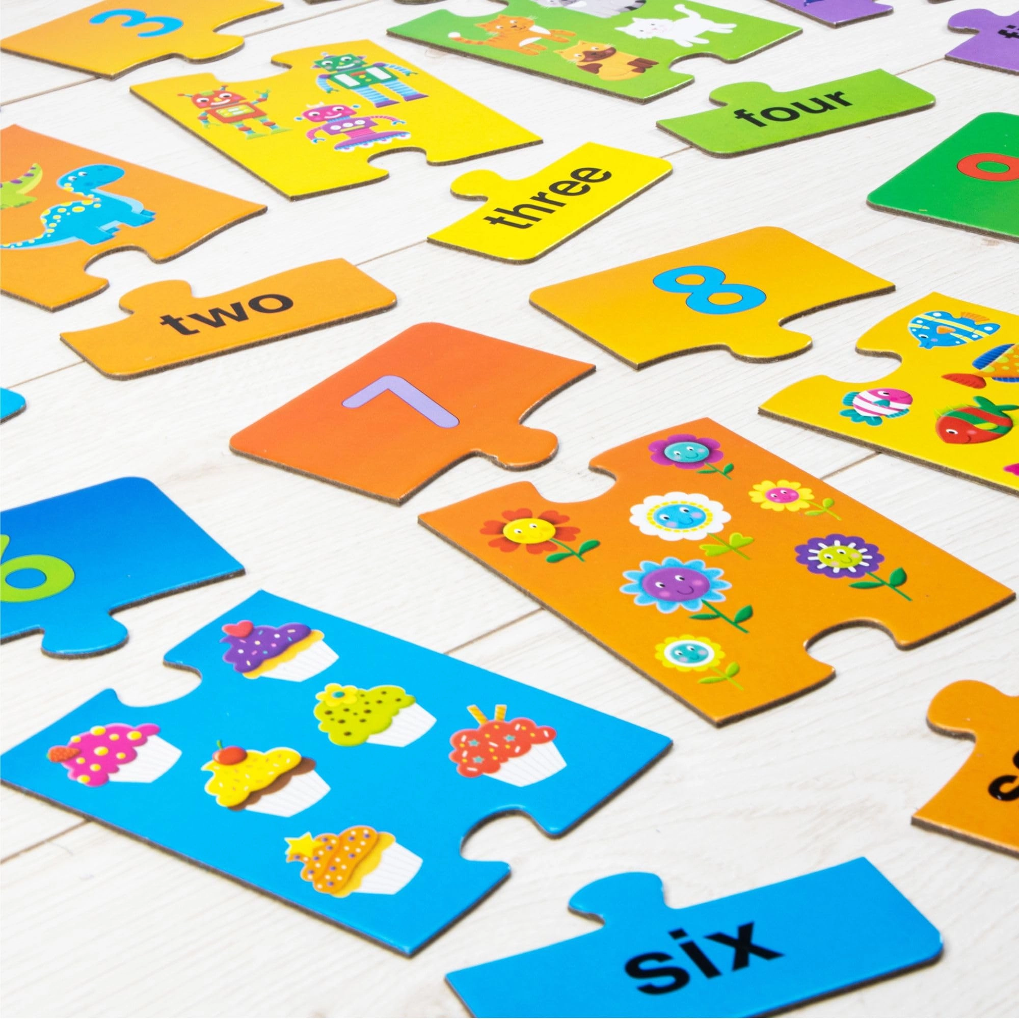 Number Puzzles - 3 Years Plus 3 pieces