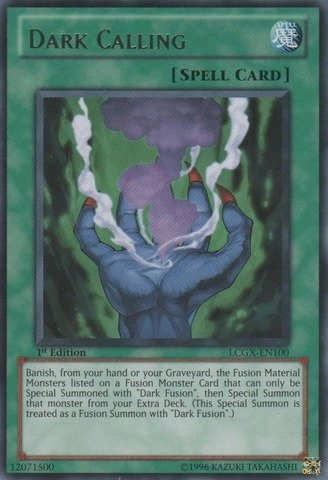 Yu-Gi-Oh! Dark Calling LCGX-EN100 - English