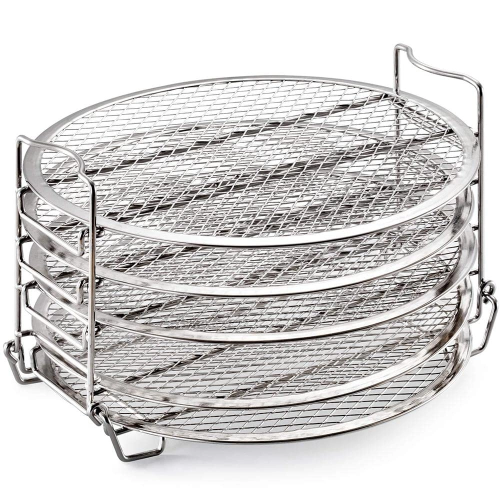 YYANG Air Fryer Rack - food-grade 304 stainless steel 5pcs