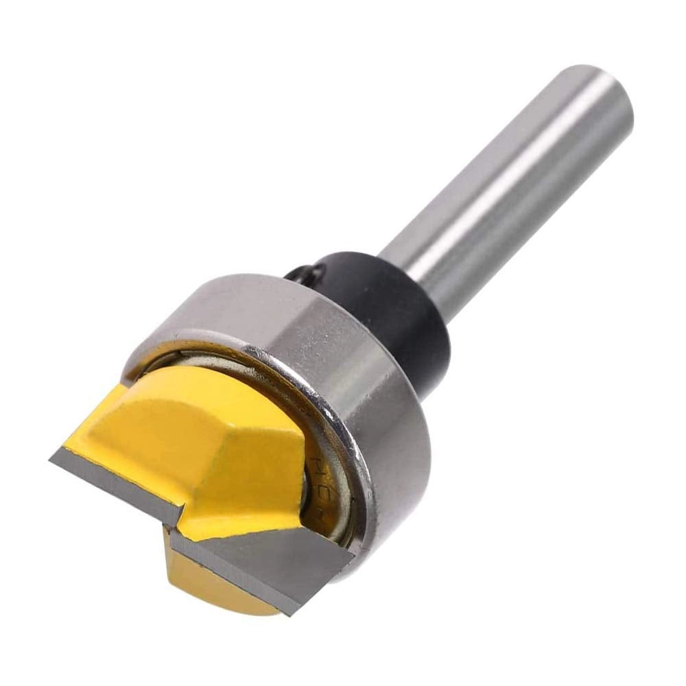Flush Trim Router Bit - 1/4",5/16",3/8",1/2" 1/4" 4PCS