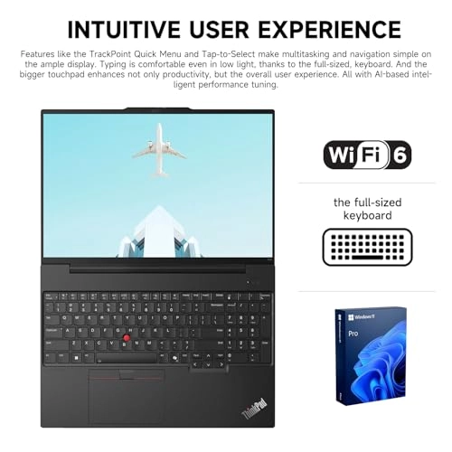 ThinkPad E16 - 16'' Ryzen 5 7535U 32GB DDR5 1TB SSD + USB-C 100W Docking Station
